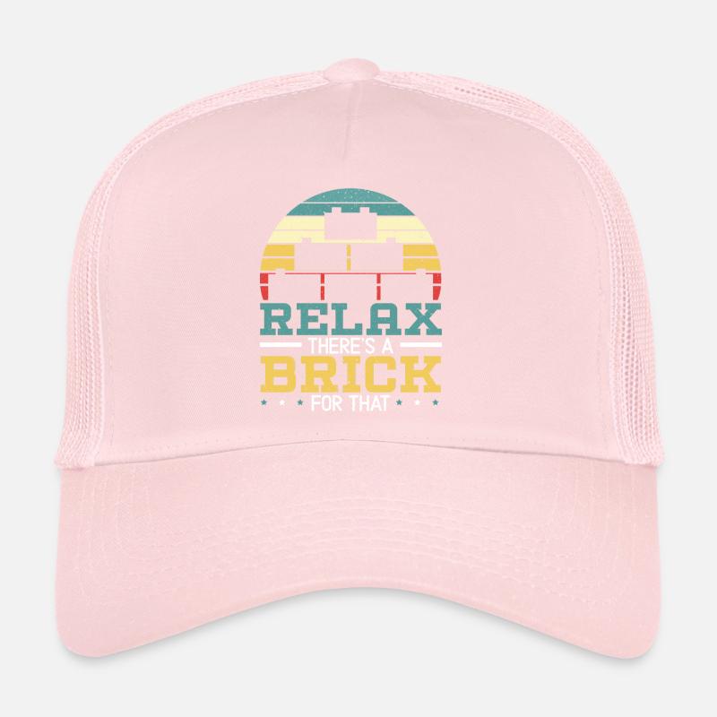 Maître constructeur Briques Blocs Jouer Blocs De Construction Casquette trucker 