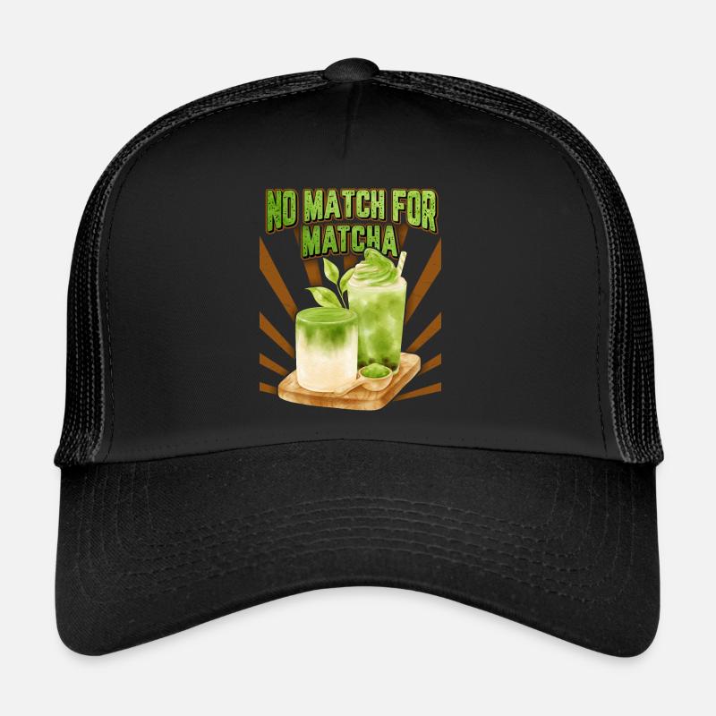 Matcha Tee, Matcha Latte lustiger Spruch, Pun Trucker Cap