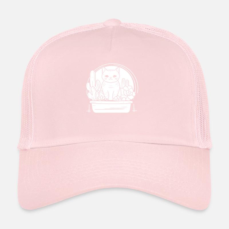 Chat Casquette trucker 