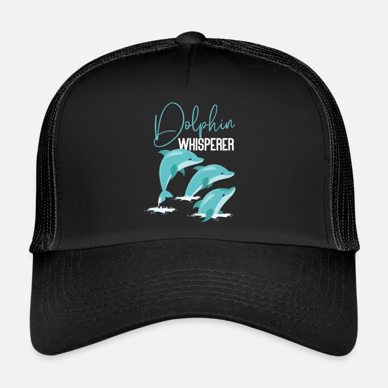 Dolphin Dolphin Whisperer Trucker Cap