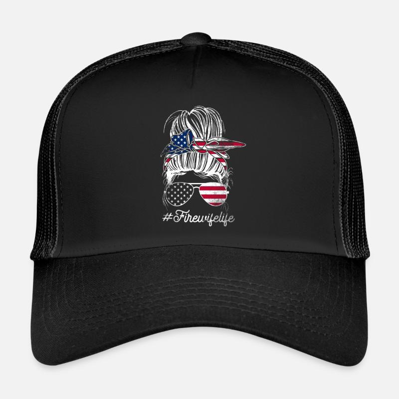 Équipes de pompiers ́ Casquette trucker 