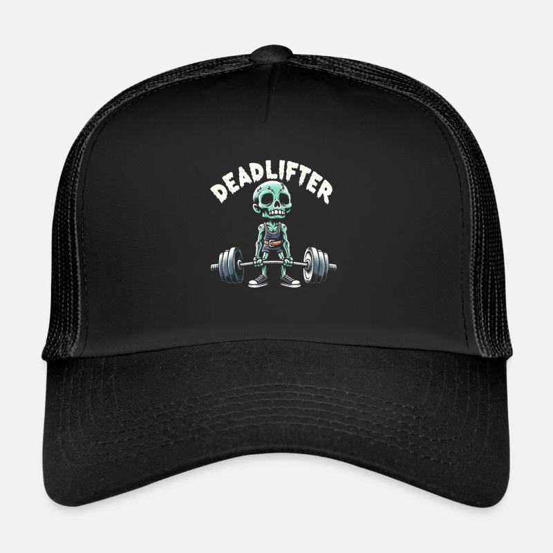 Zombie Deadlifter Deadlift Bodybuilding Workout Trucker Cap