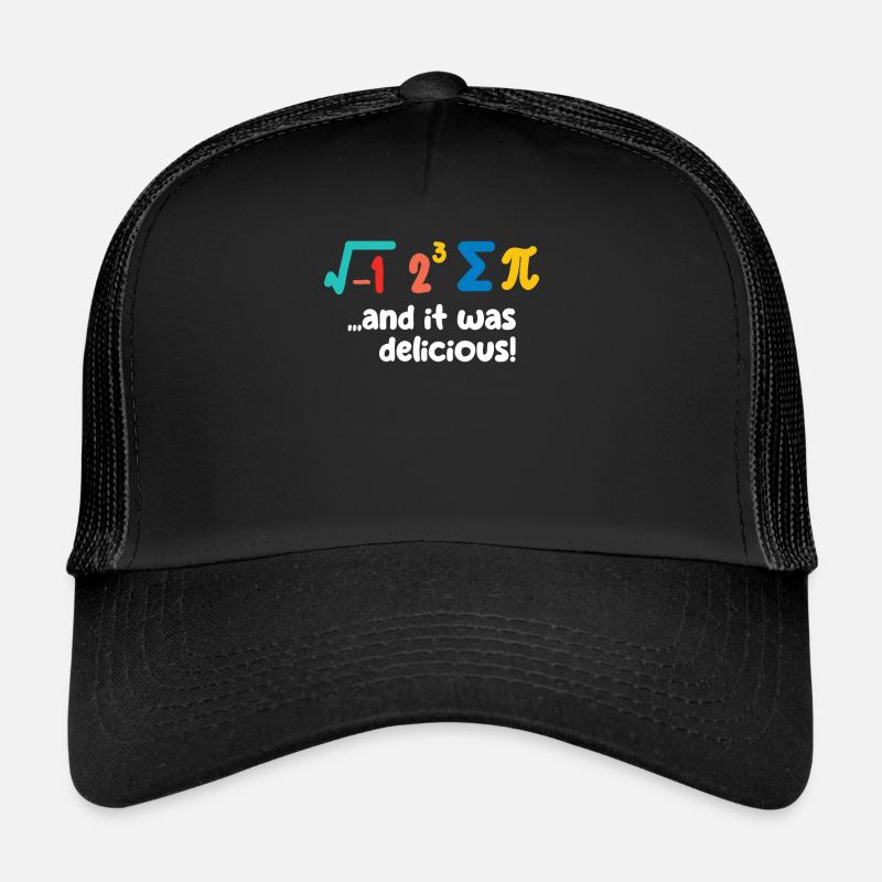 Pi Day Drôle De Mathématiques Amant Mignon Enseignant Étudiants - Casquette trucker  - noir/noir