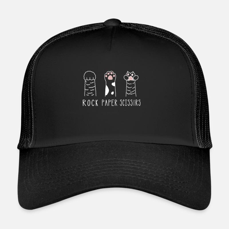 Ciseaux à papier de roche Casquette trucker 