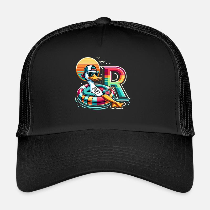Rentner Geschenk Rente 2027 Ruhestand - Trucker Cap - Schwarz/Schwarz