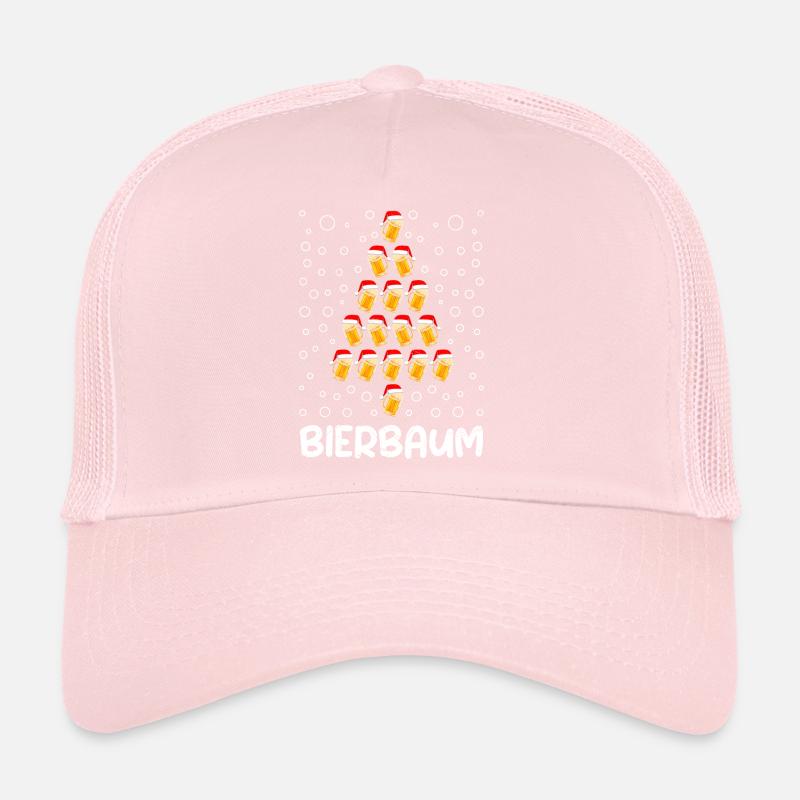 Biertrinker Bierbaum Weihnachtsbaum Bierfan Trucker Cap