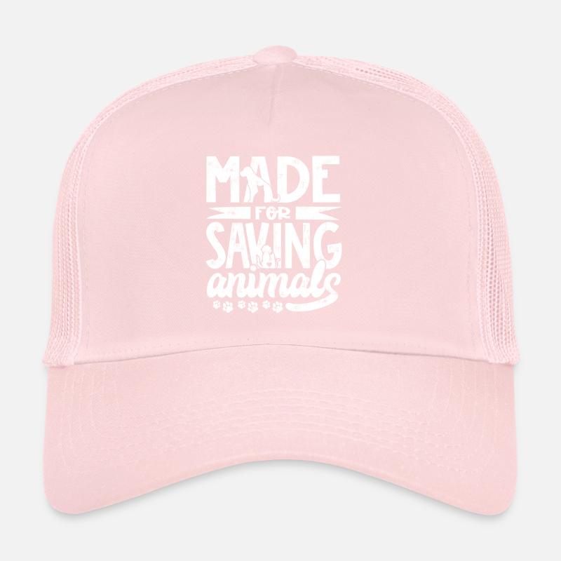 Conçu pour sauver les animaux Casquette trucker 