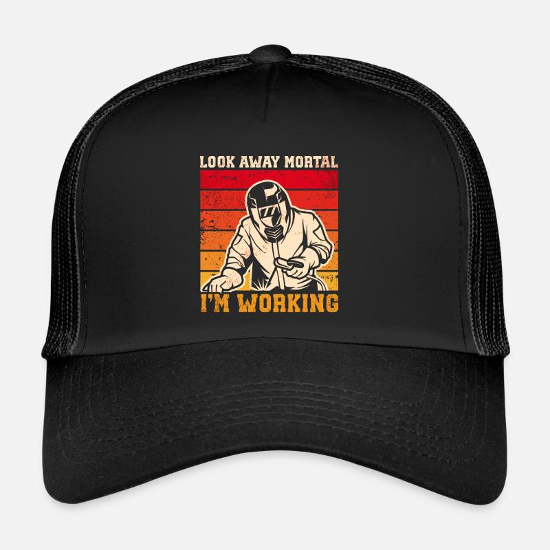 Welding Welding Worker Metalworking Trucker Cap