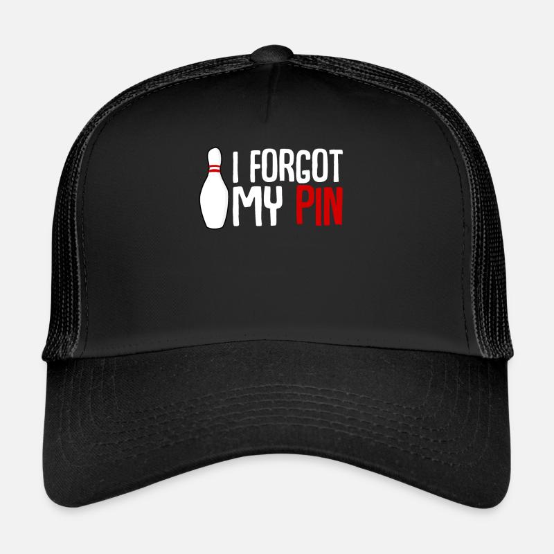 Quille de bowling Boule de bowling Casquette trucker 