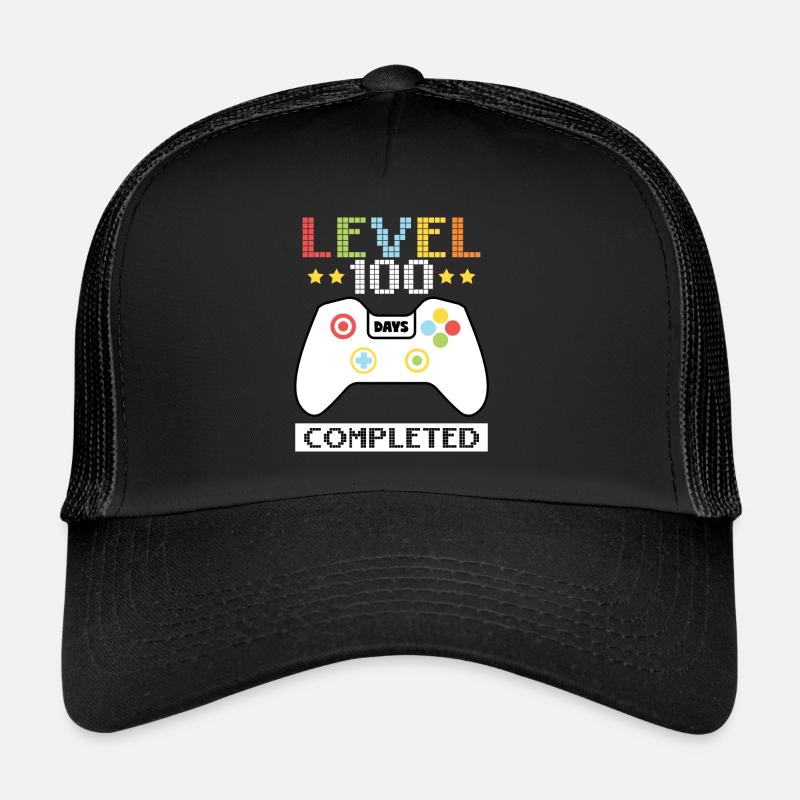 Niveau 100 jours terminés - 100 jours d’école Casquette trucker 