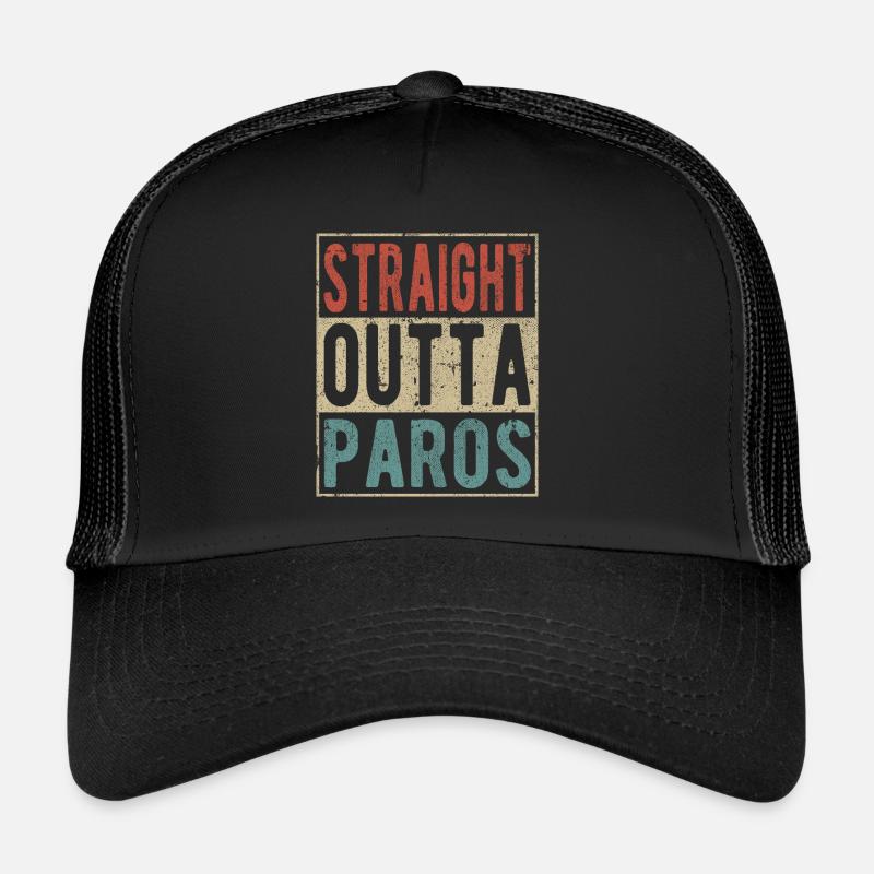 Tout droit sorti de Paros Casquette trucker 