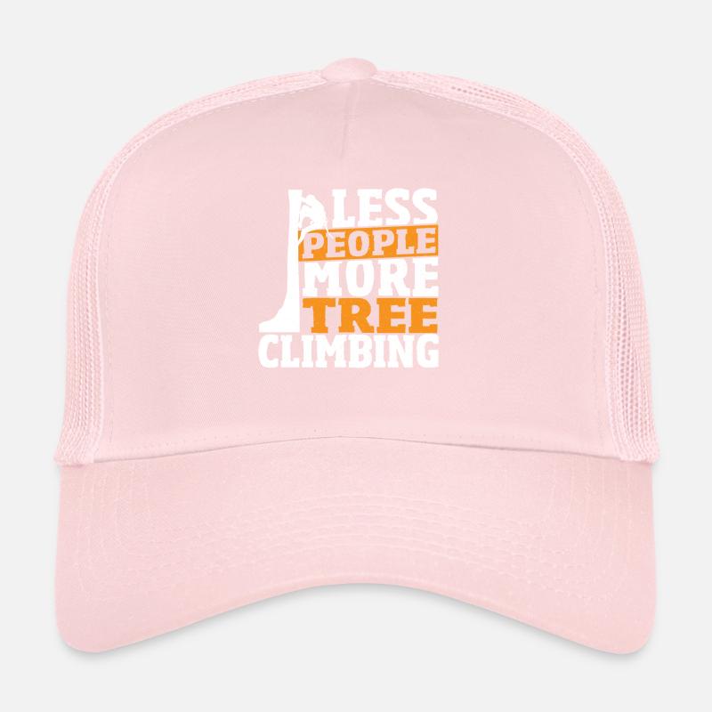 Tree Climber Arborist Less People More Tree Trucker Cap