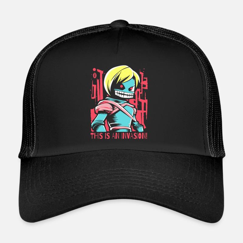 Il s’agit d’une invasion Casquette trucker 
