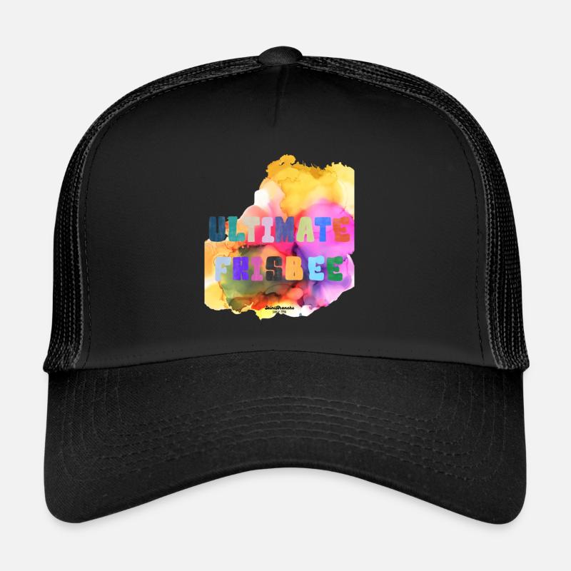 3 Ultimative Flamme - Trucker Cap - Schwarz/Schwarz