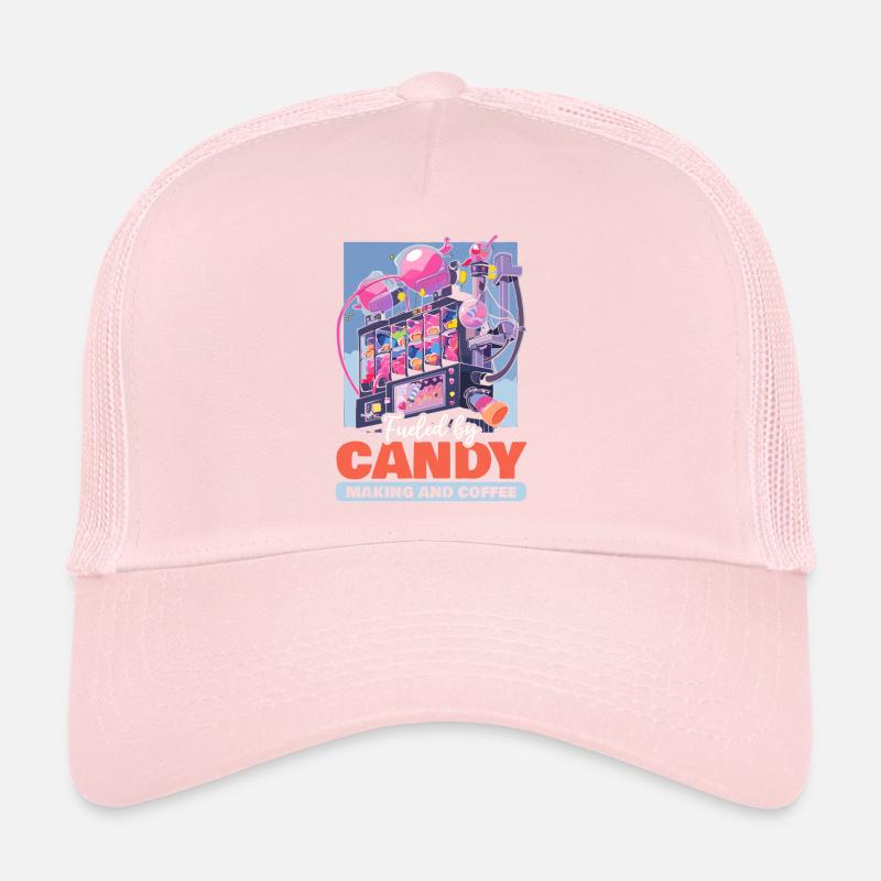Candy Making Candy Maker Candymaking I Love Candy Trucker Cap