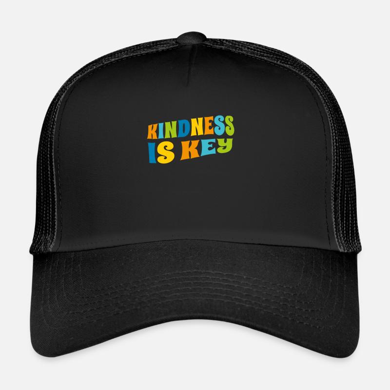 Freundlichkeit Ist Der Schlüssel Nette Motivation Trucker Cap
