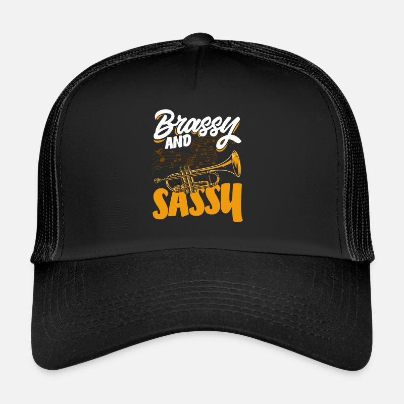 Trompete Trompeter Trompeten Spieler Trucker Cap