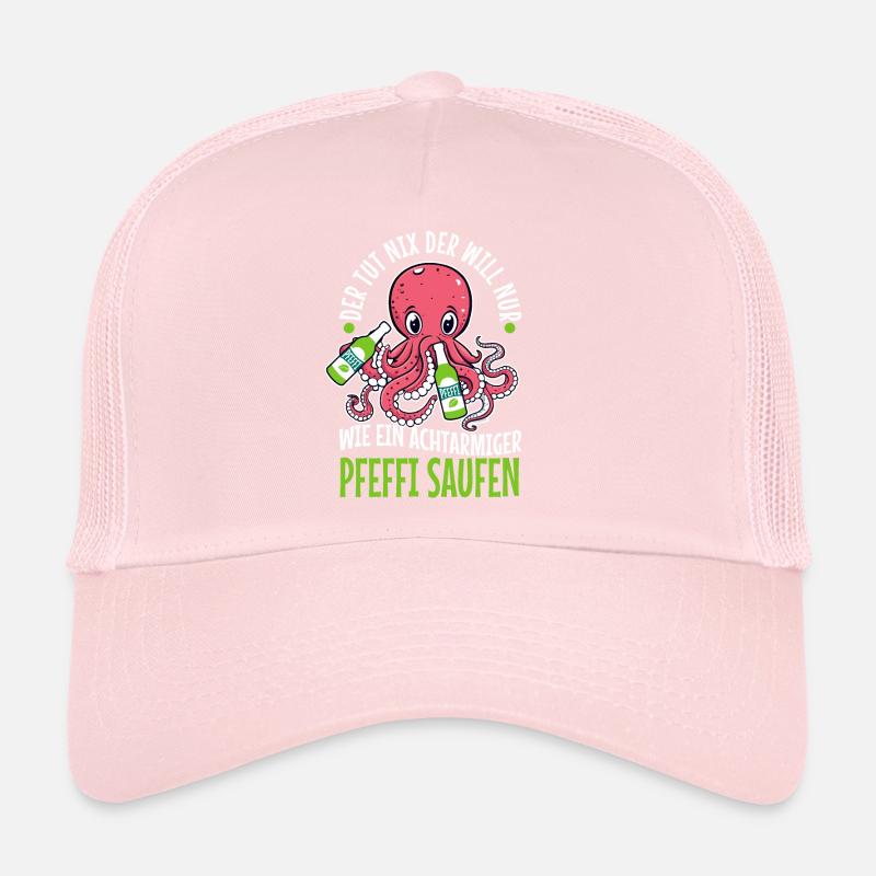 Der tut nix der will nur wie ein achtarmiger Trucker Cap