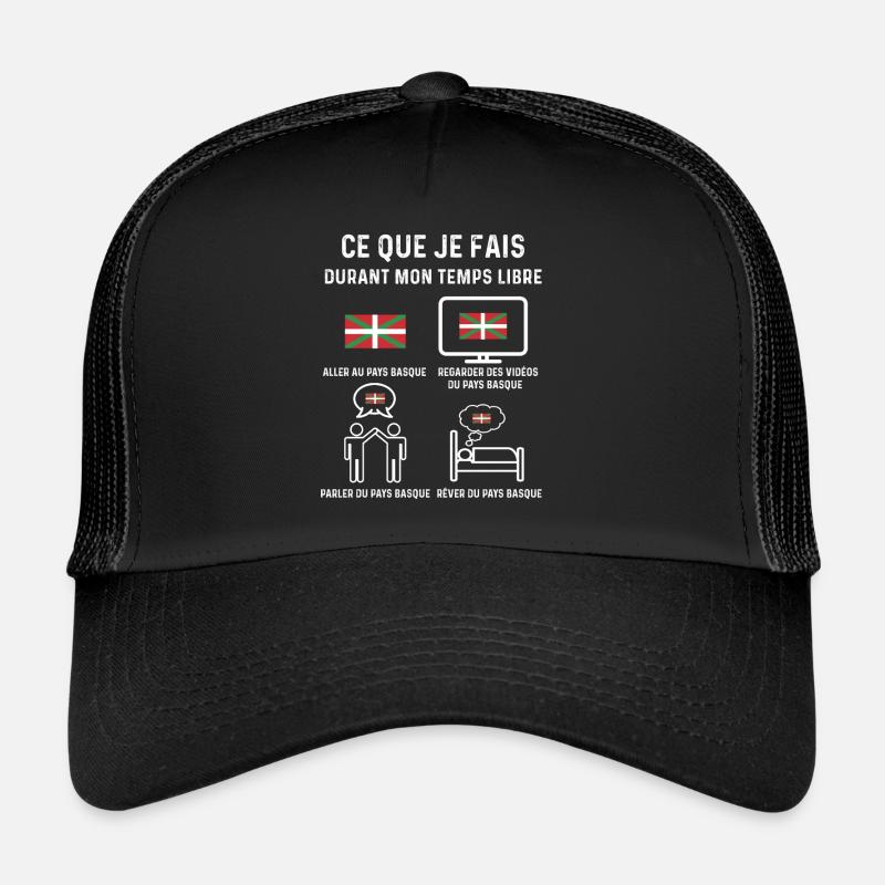 Basque temps libre cadeau Casquette trucker 
