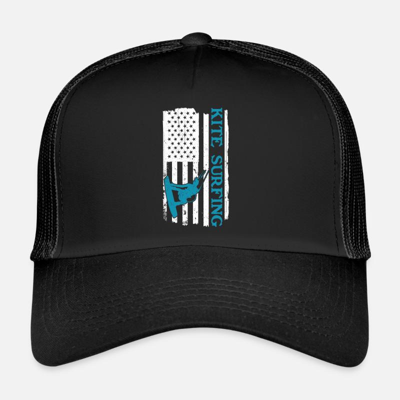 Kiteboarding Kitesurfer Kitesurfing Kiteboarder Trucker Cap