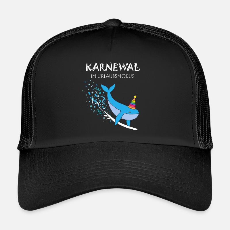 Carnaval, Carnaval, Confettis, Surf, Surfeur, Planche de surf Casquette trucker 