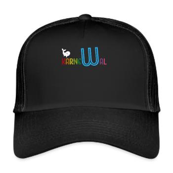 Carnival, Carnival, Confetti, Shrove Monday, Fools - Trucker Cap - black/black - Front