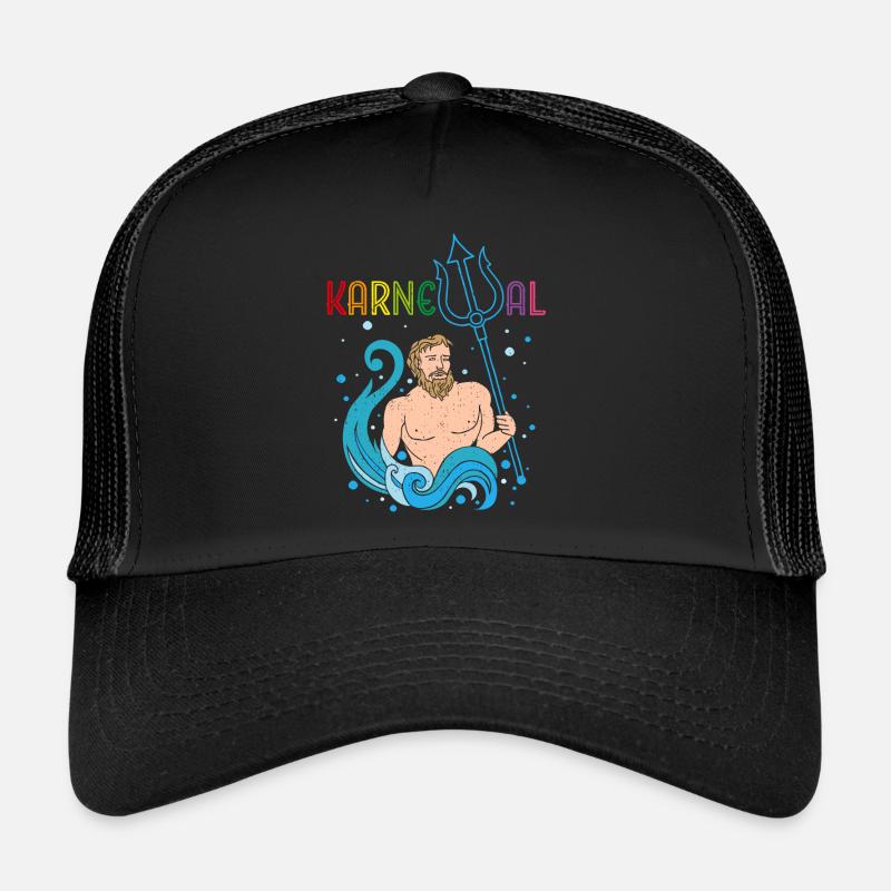 Carnival Confetti Poseidon Fastelovend Trucker Cap