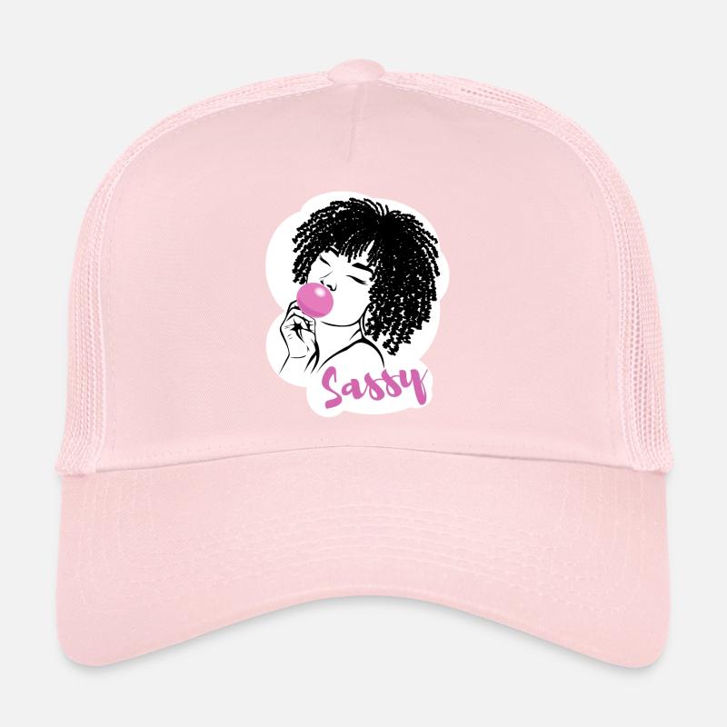 Sassy Chic mit Afro Charme Trucker Cap