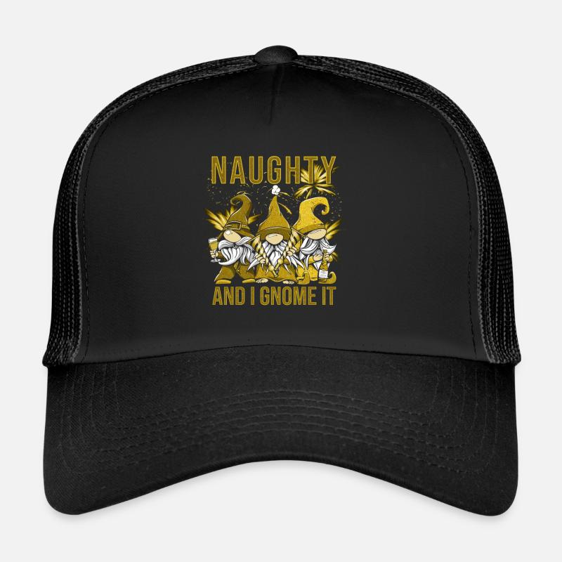 Coquine Et Je Gnome Il Casquette trucker 