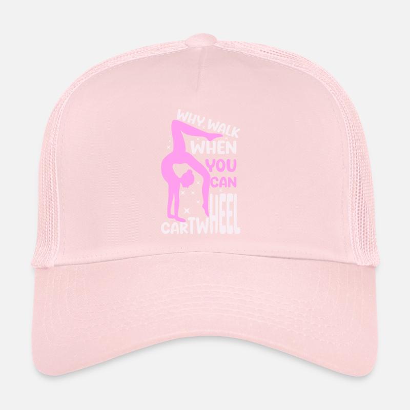Why Walk When You Can Cartwheel Trucker Cap