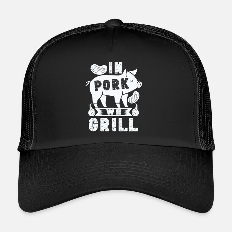 Grill Pork Trucker Cap