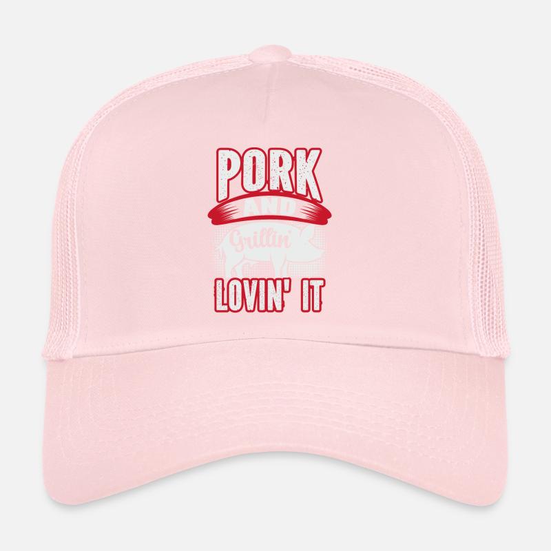 Grill Grillgrill Schweinefleisch Trucker Cap