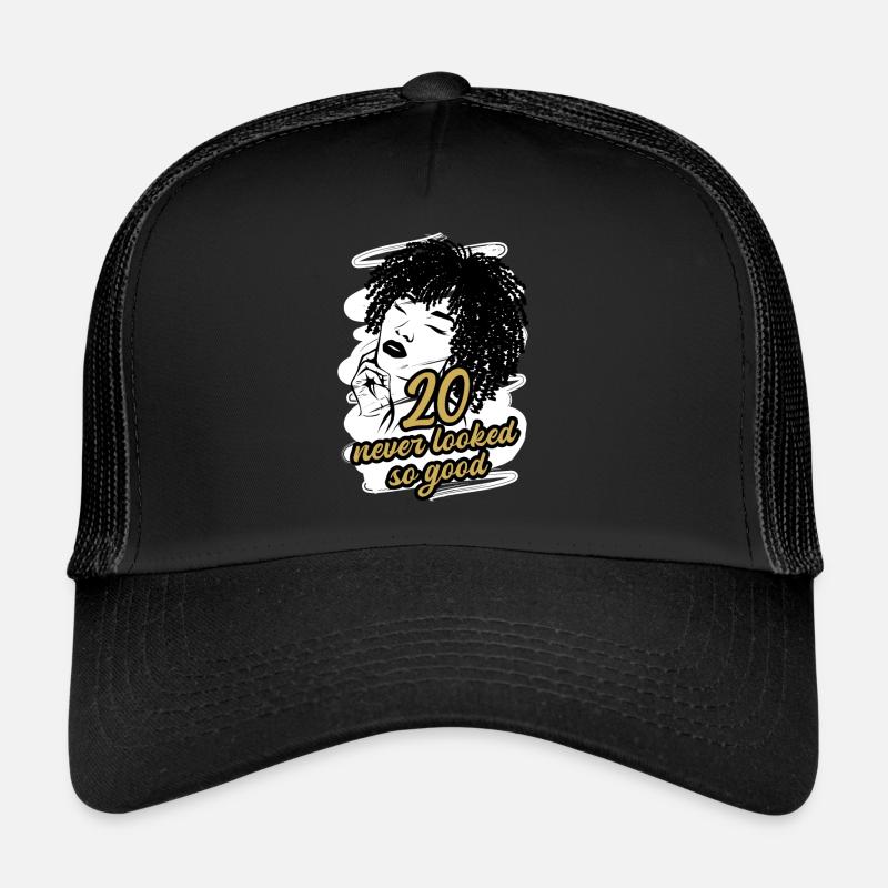 20s Spell Young Wild Free Trucker Cap