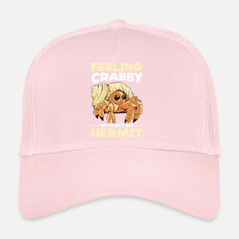 Meerestier Meeresfrüchte Muscheln Einsiedlerkrebs Trucker Cap