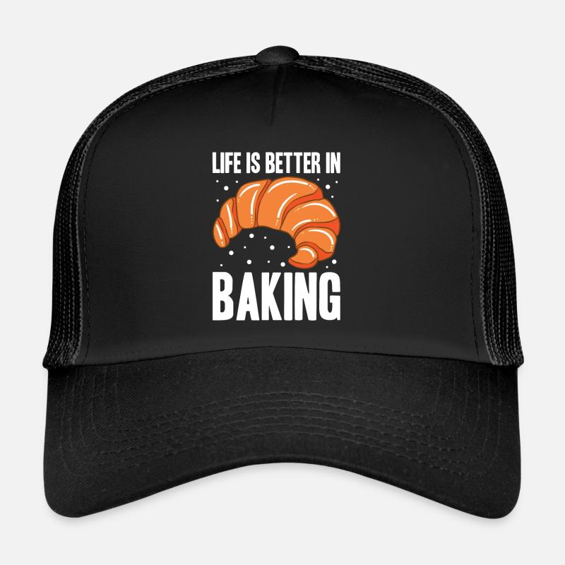 Brot backen Bäcker Bäckerei Brot machen Trucker Cap