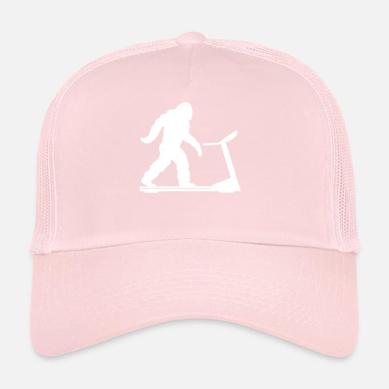 Bigfoot Bewegung Dynamik Legendenhaft Trucker Cap