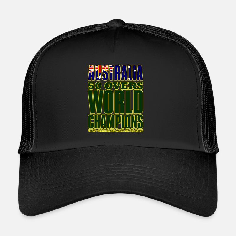 Champions du monde de cricket Australie 50 Overs Casquette trucker 