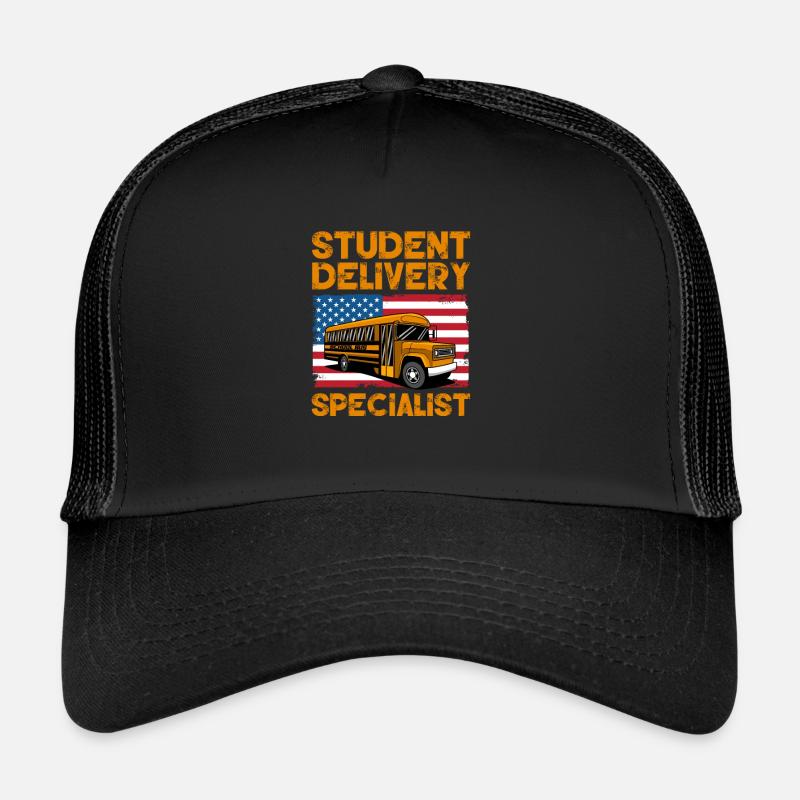 Chauffeur de bus Chauffeur de bus Bus Schuhlbus cadeau Casquette trucker 