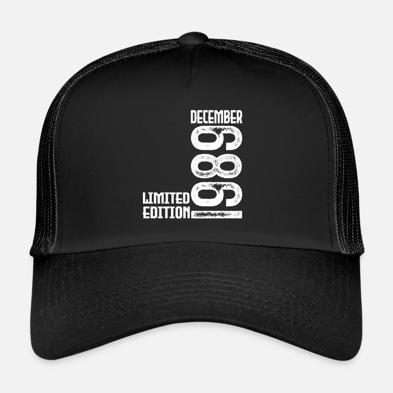 Dezember 1989 Geschenk zum Jahrestag. Dezember 1989. Trucker Cap