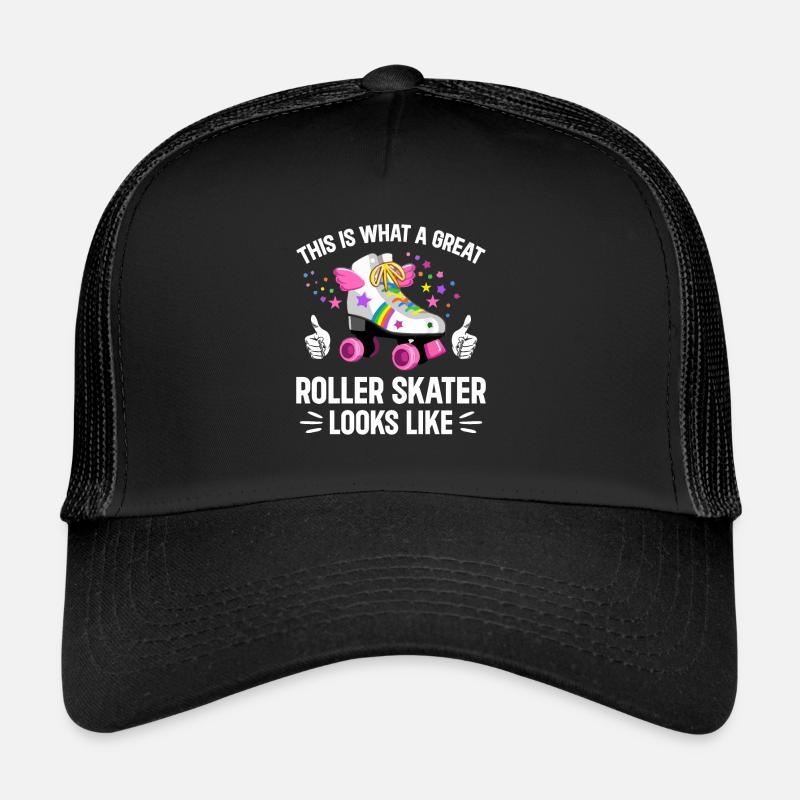 Roller Skating Roller Skater - Great Roller Skater Trucker Cap