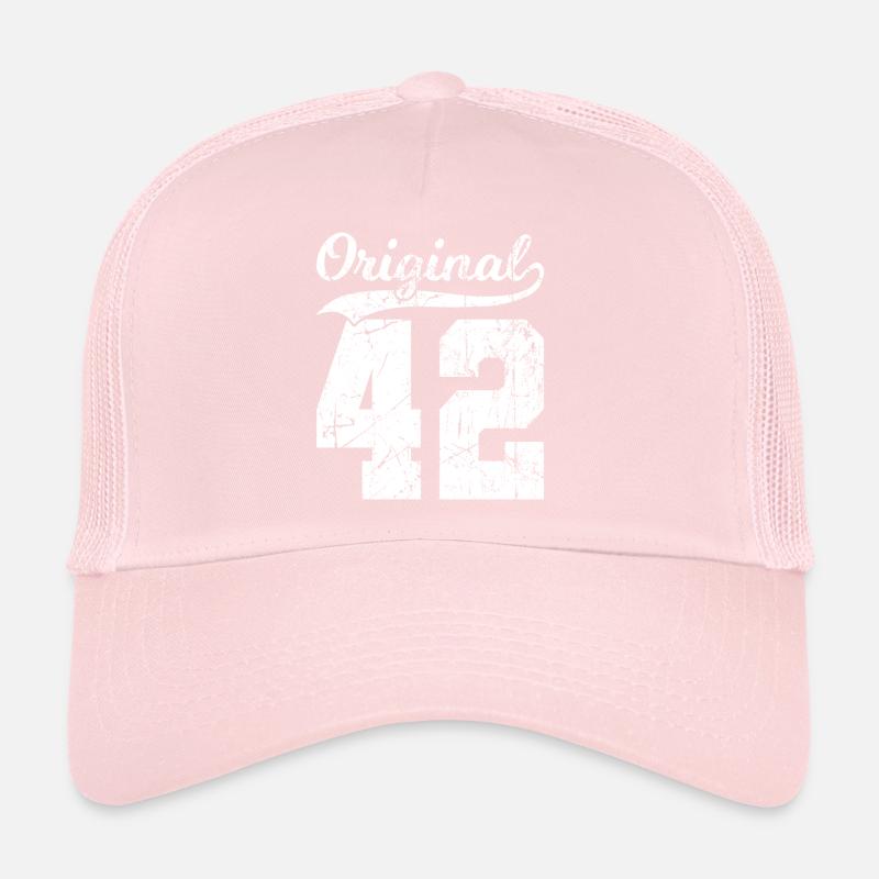 42 Original 82 Jahren Mann Frau Geburtstag Trucker Cap