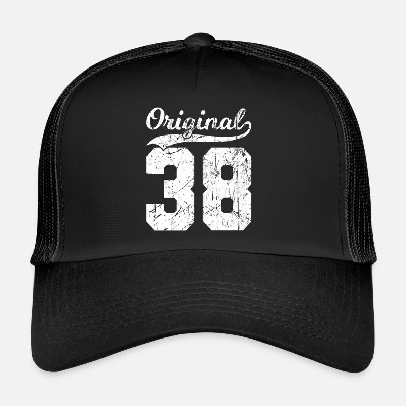 38 Original 86 Years Man Wife Birthday Trucker Cap