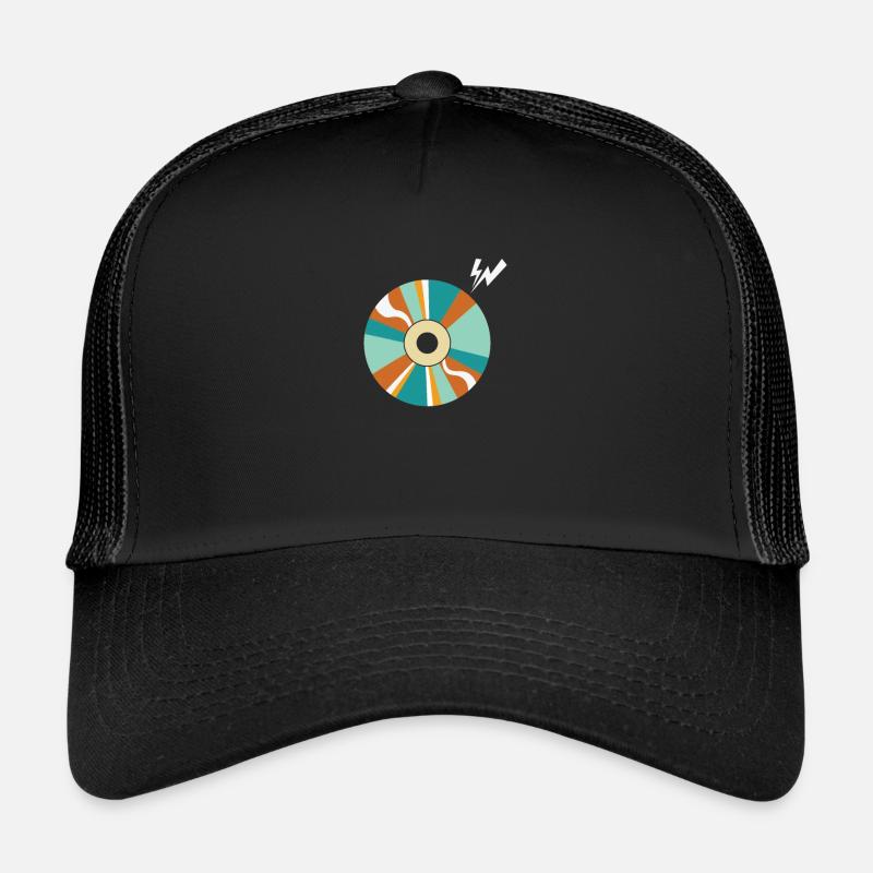 Support de données pour module de stockage rétro CD-Rom Casquette trucker 