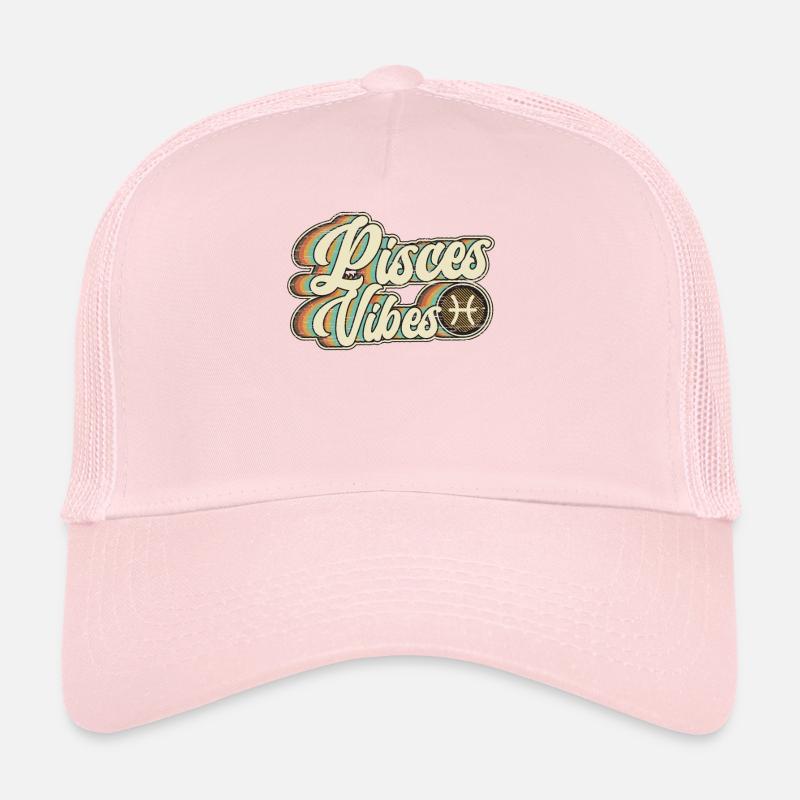 Poissons, Astrologie, Constellation, Horoscope, Zodiaque Casquette trucker 