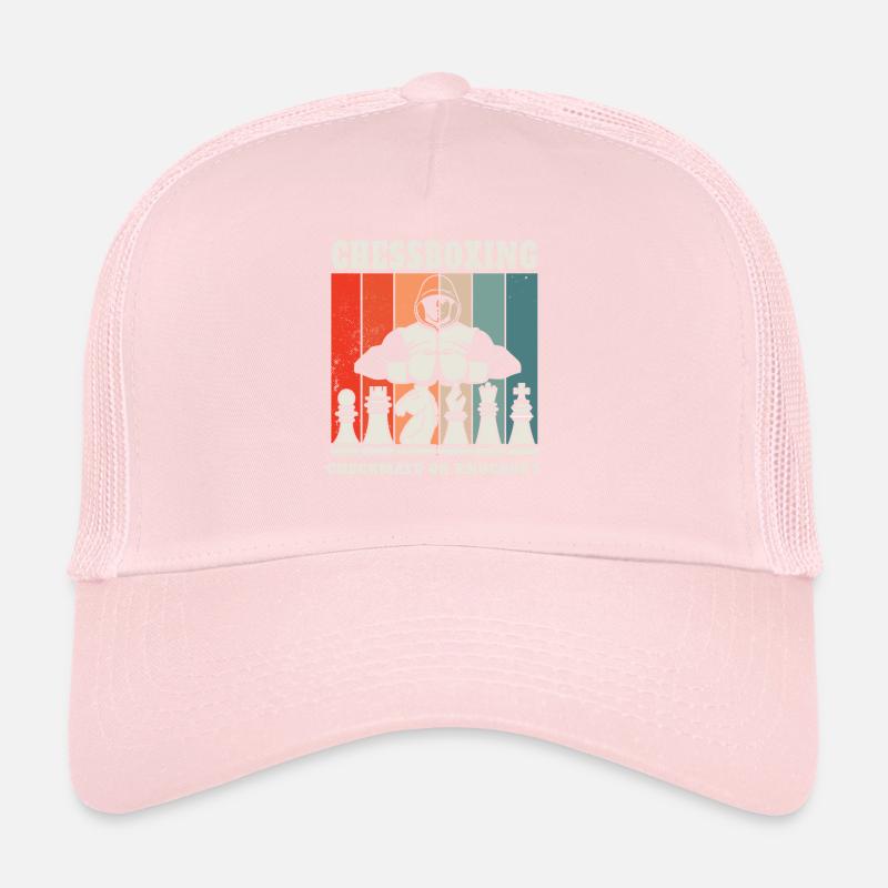 Chess Boxing - Checkmate or Knockout Chess Boxing Trucker Cap