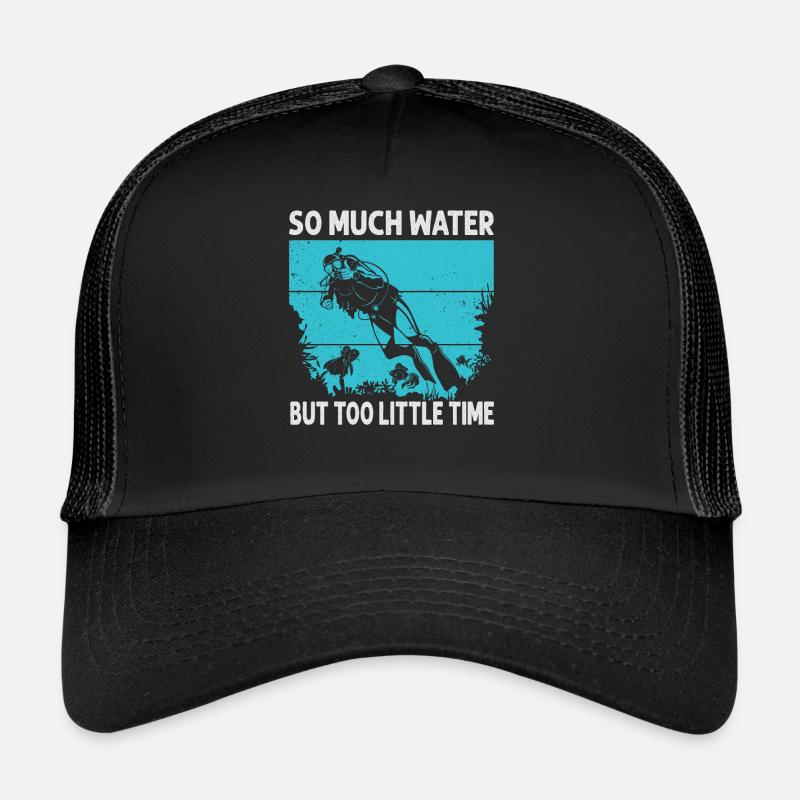 Tant d’eau mais trop peu de temps Casquette trucker 