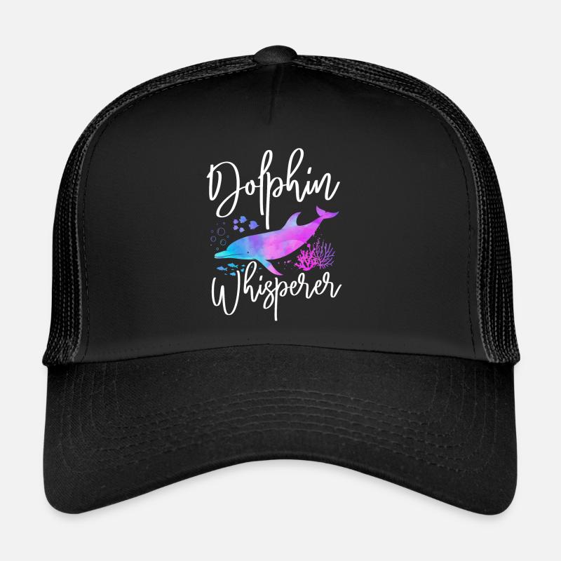 Dolphin Dolphin Whisperer Trucker Cap