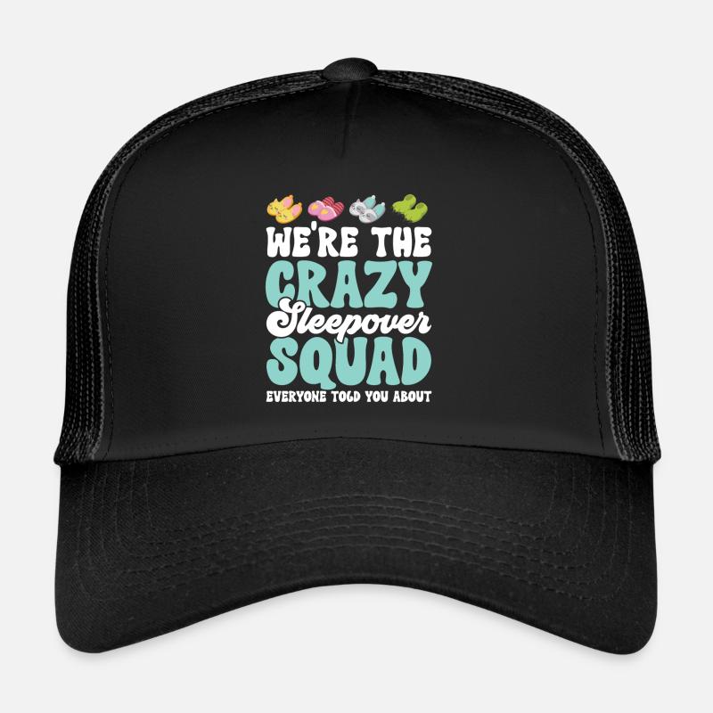 Soirée pyjama pyjama soirée pyjama Casquette trucker 
