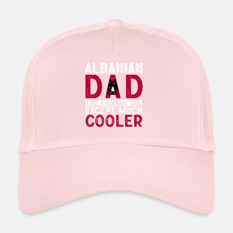 Drapeau albanais Aigle albanais Shqiponja Casquette trucker 