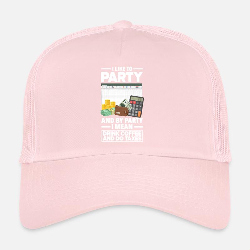 Drôle de cadeau comptable de conseiller fiscal Casquette trucker 